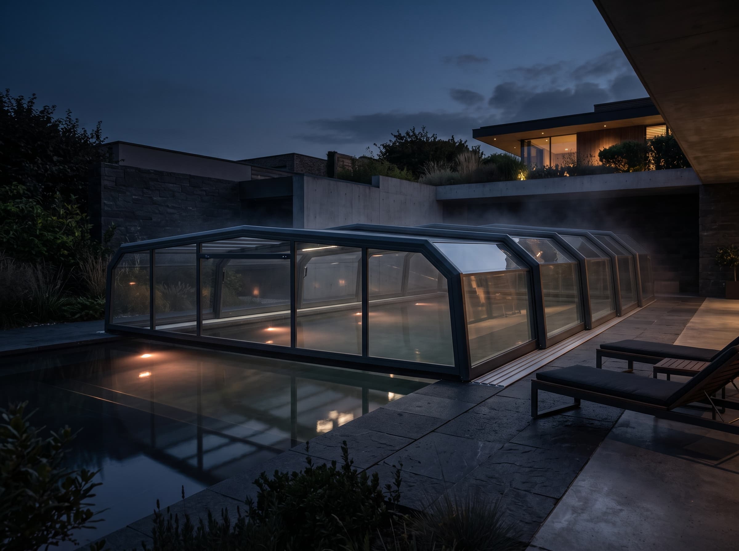 Abri de piscine